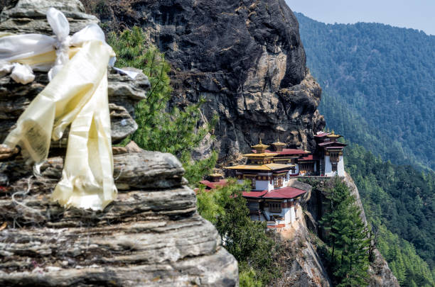 istock View Point of Taktshang monastery, Bhutan 821251386