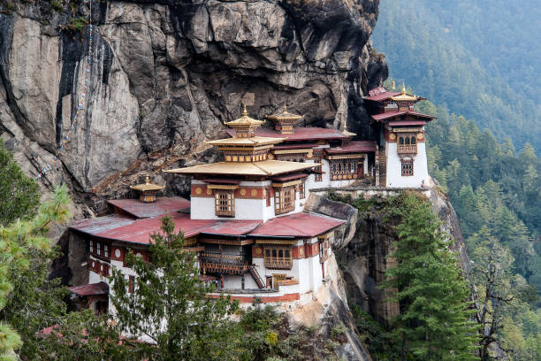 istock Paro Taktsang: The Tiger's Nest Monastery - Bhutan 821251618