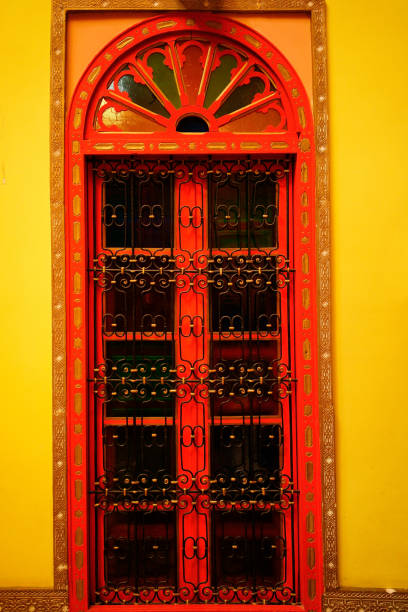 istock Traditional Door in Old Medina, Morocco 821264240
