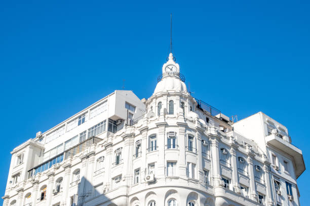 istock Tower with clock in Buenos Aires, Argentina 821268568
