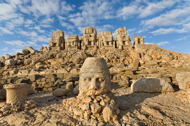 View over the Nemrut Dagh early in the morning.