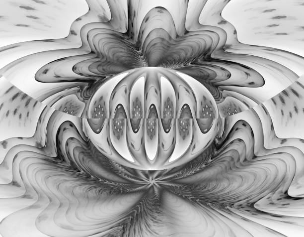 istock Abstract fractal illustration for creative design 821290710