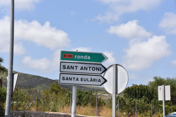 istock Road signs-Ibiza 821309118