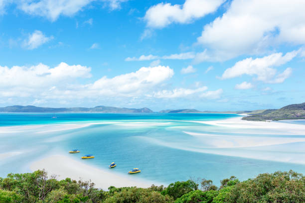 Whitehaven Beach,  Whitsunday Island, Australia.