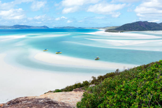 istock Whitehaven Beach,  Whitsunday Island, Australia. 821315482