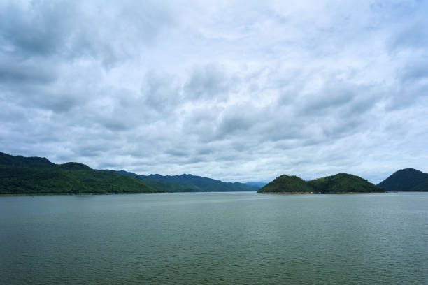 istock Mountain river in season 821319734