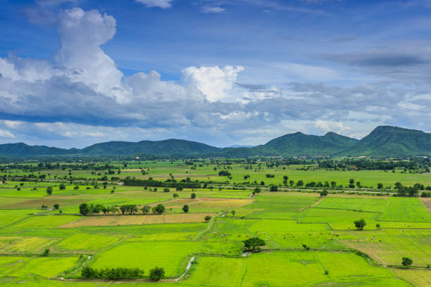 istock Mountains and fields of Thailand 821319742