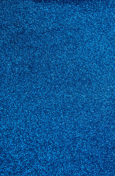 istock Christmas background with blue shine 821327558