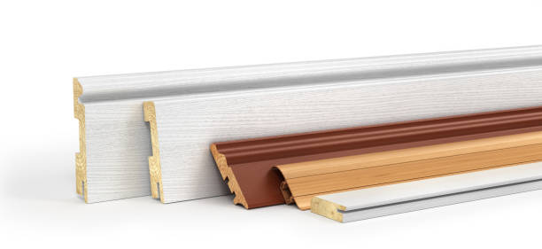 istock Set of skirting different form on a white background 821333762