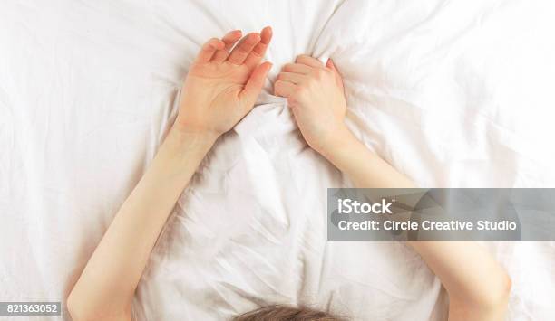 Beautiful Girl Have Orgasm Stock Photo - Download Image Now - Women, Sexual Issues, One Woman Only