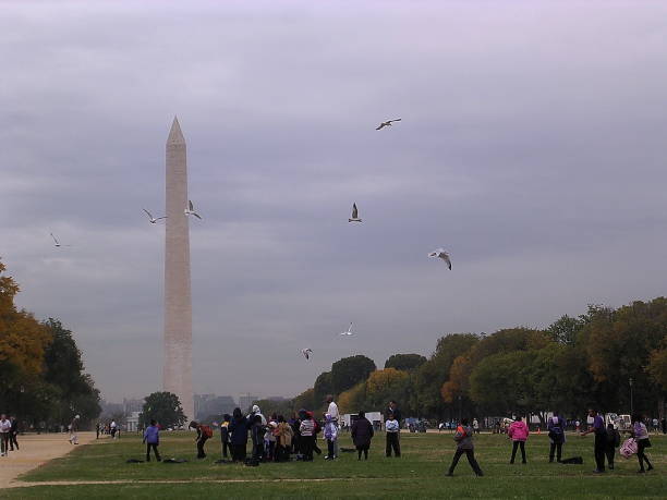 istock Washington Washington Monument autumn 2004 821373332