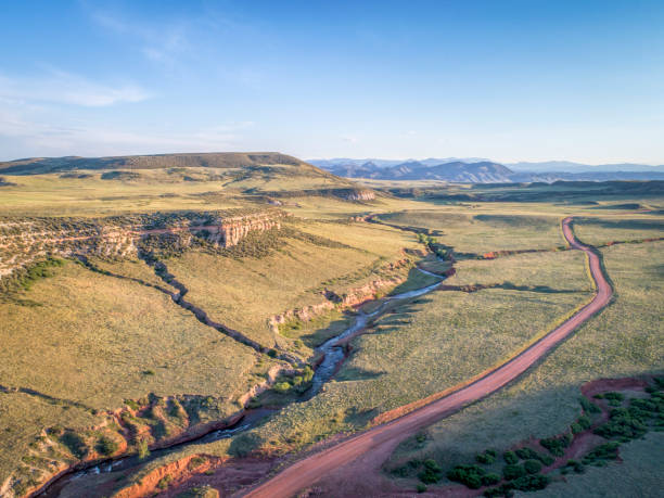istock northern Colorado foothills aerial view 821375718