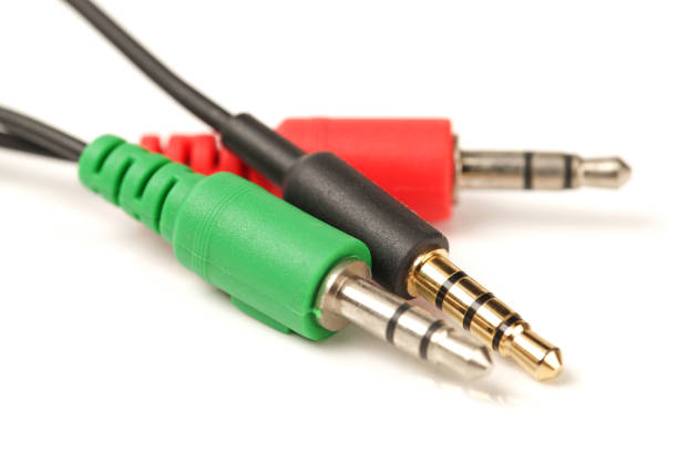 istock TV RGB cable   on white background 821379660