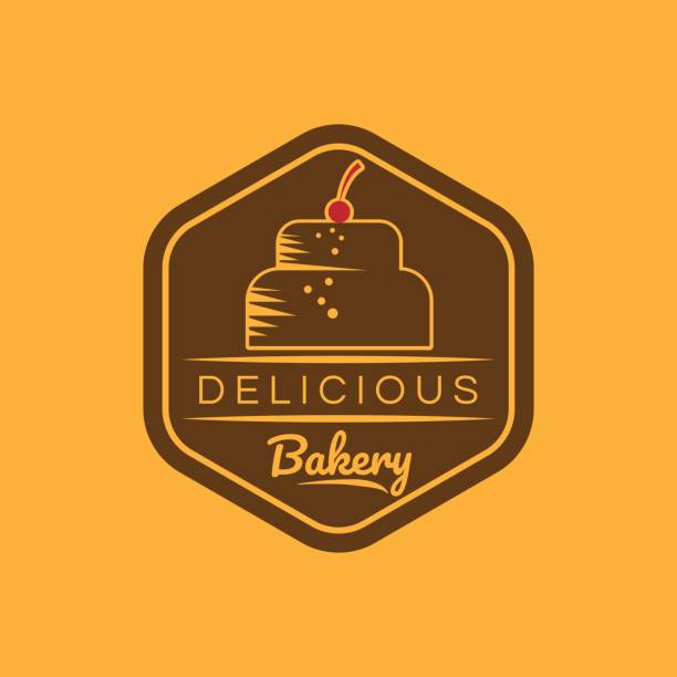 illustrations, cliparts, dessins animés et icônes de icône de la délicieuse boulangerie - enseigne restaurant