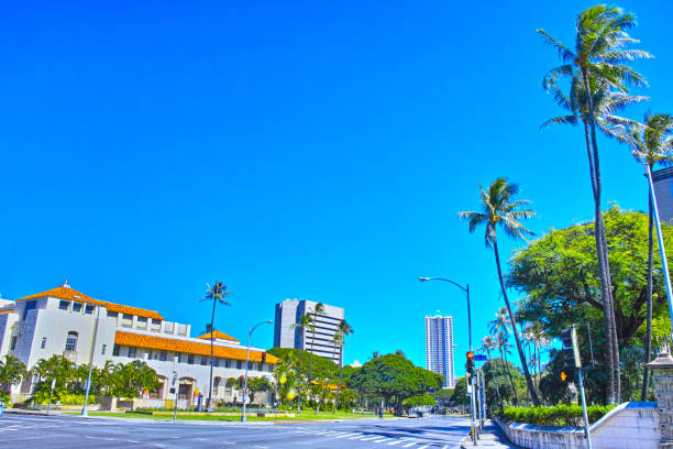 istock Hawaii Honolulu city scenery 821398910