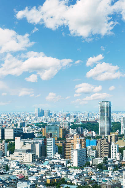 istock landscape of Tokyo city 821410134