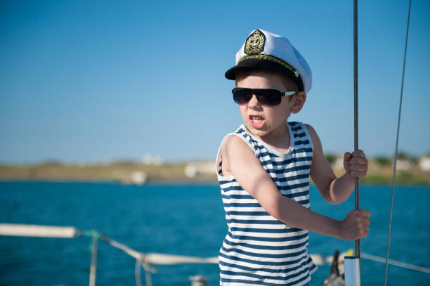 istock angry little boy captain shouting orders aboard vessel 821433730