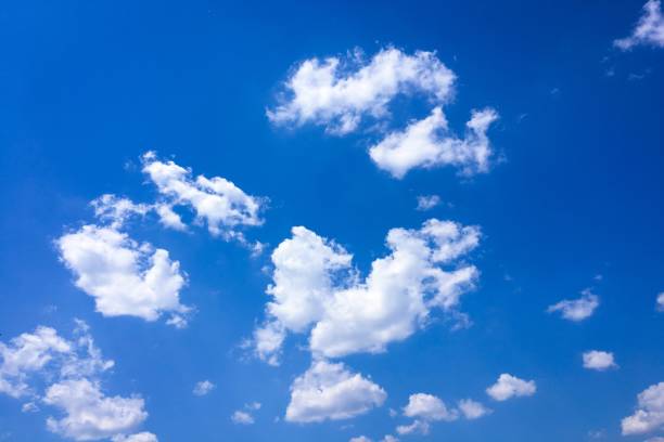 istock Beautiful blue sky with clouds background.Sky clouds.Sky with clouds weather nature cloud blue. 821457068