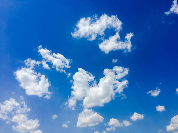 istock Beautiful blue sky with clouds background.Sky clouds.Sky with clouds weather nature cloud blue. 821457562