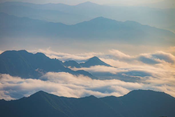 istock Morning sea of clouds 821470778