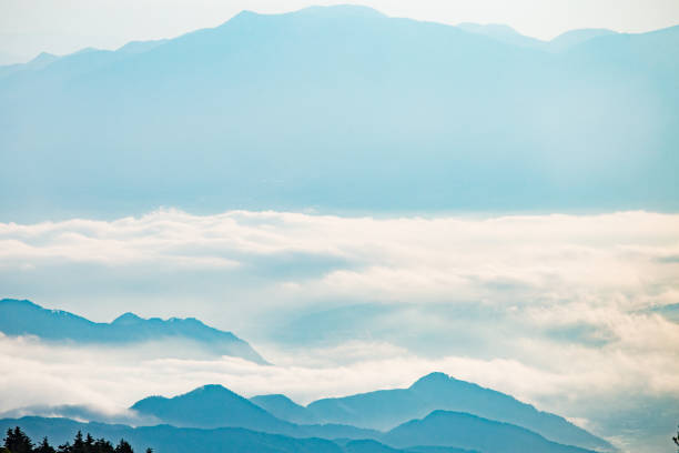 istock Morning sea of clouds 821470990