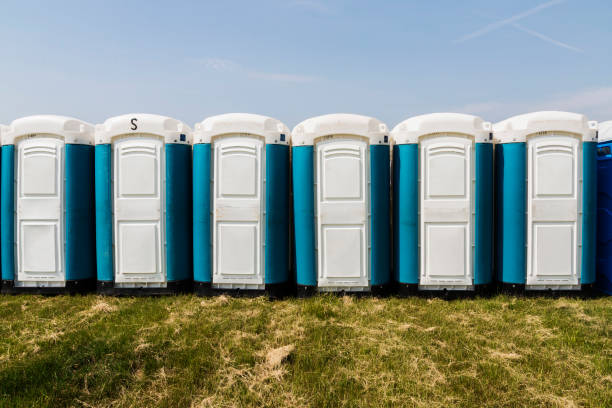 toilettes mobiles bio sur l’herbe - urinal public restroom male toilet in a row photos et images de collection