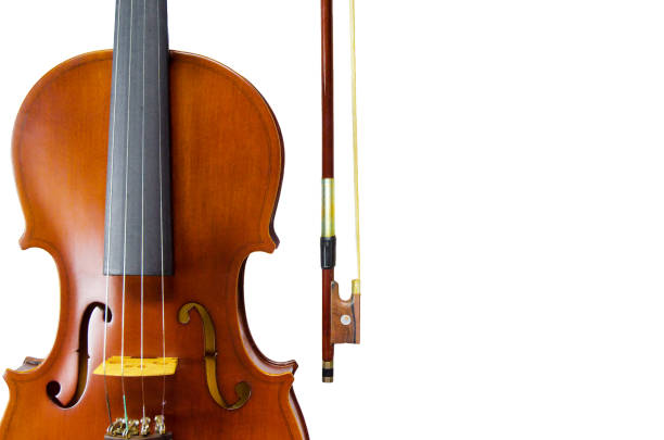istock The violin on white background for isolated with clipping path 821471544