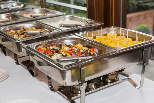 istock Groups of Buffet in the luxury Restaurant 821477988