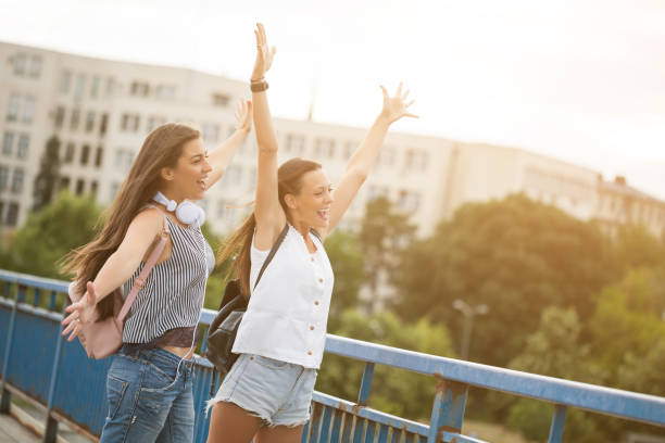 istock Two women in the city 821480446
