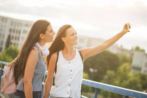 istock Two women in the city 821482290