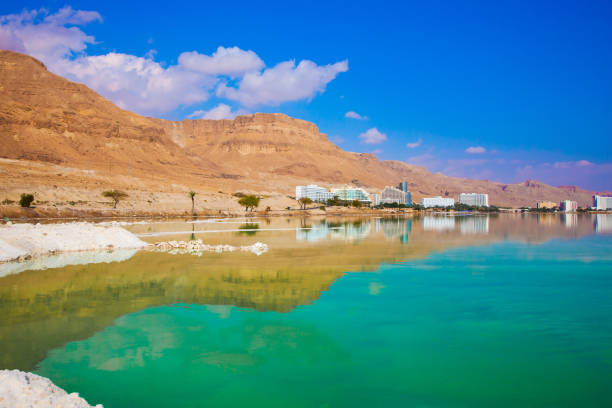 istock Dead Sea resort in Israel 821490360