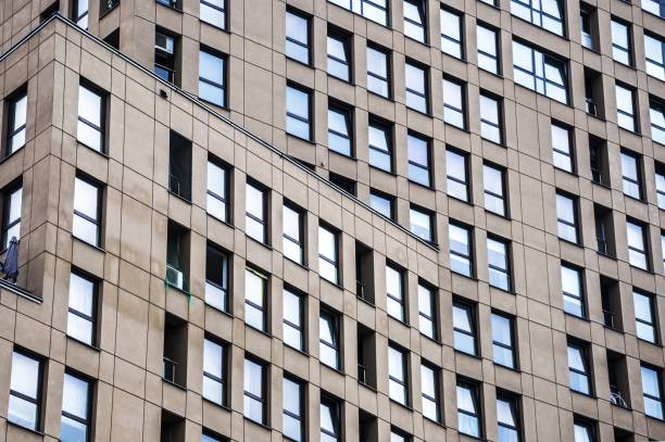 istock a new modern residential building in downtown 821501650