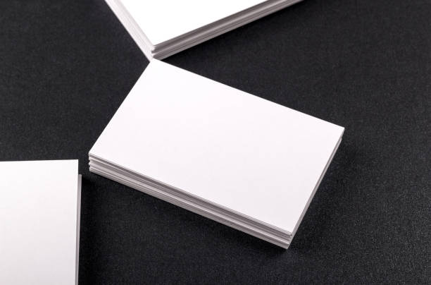 istock Business cards mock up 821512316
