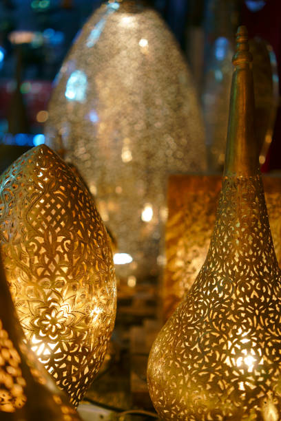 istock Lanterns on market at morocco bazzar 821520598
