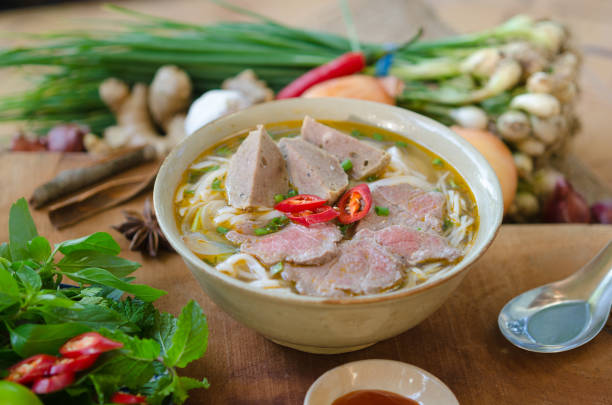 istock Pho - A famous Vietnamese noodle soup 821521530