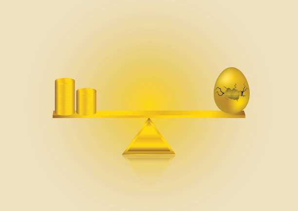 istock Abstract Background Balance Of Cost And Profit Concept 821521786