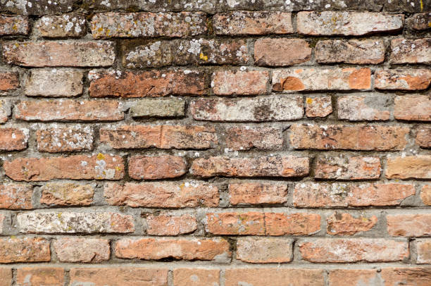istock medieval balcony in front at castle On a red brick facade 821537730
