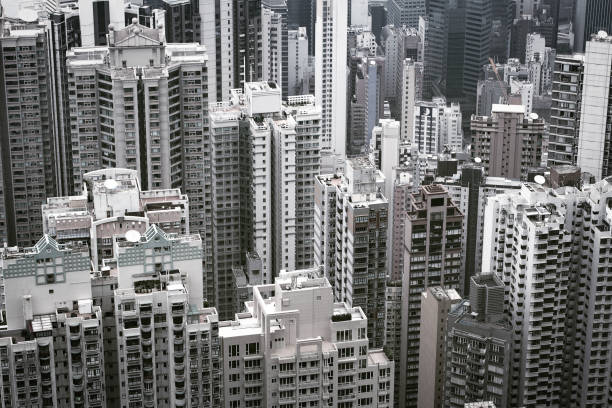 istock Buildings in hongkong 821552446