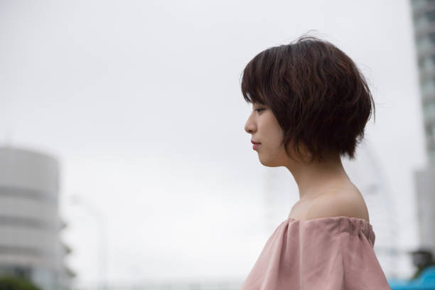 istock Beautiful Japanese girl 821558600