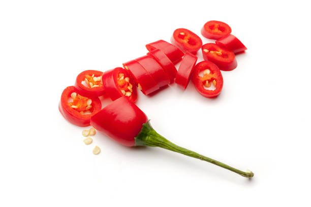 Chili Pepper, Food, Food and Drink, Red Chili Pepper, Chopped,