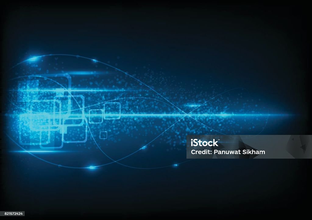 Vector Science Engineering Technology Abstract Background Stock ...