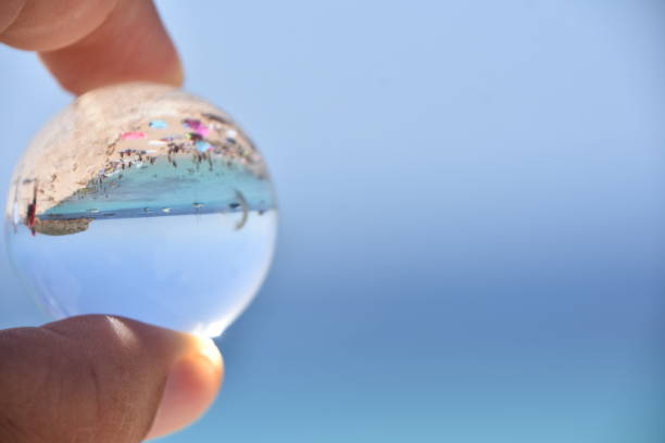 istock The beach in Ibiza through a crystal ball 821587154