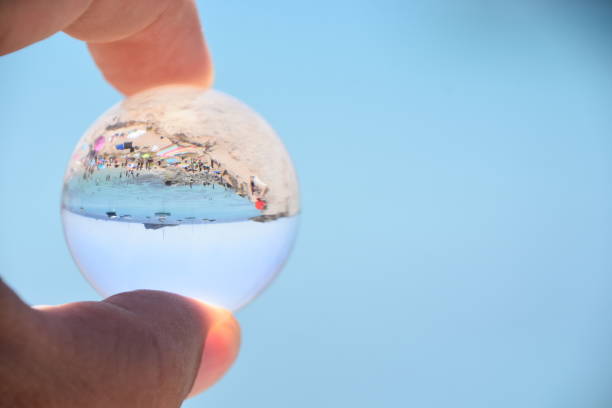 istock The beach in Ibiza through a crystal ball 821587818