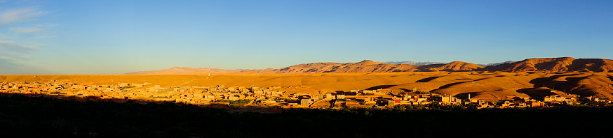 Morocco Todra Valley,panoramic