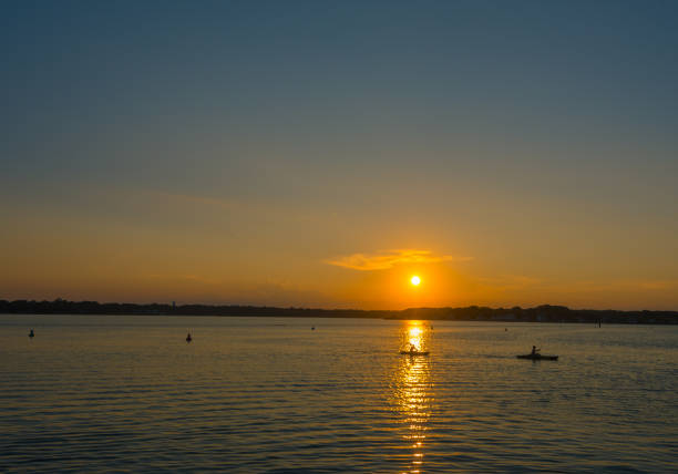 istock Kayaks in the Sunset 821619184