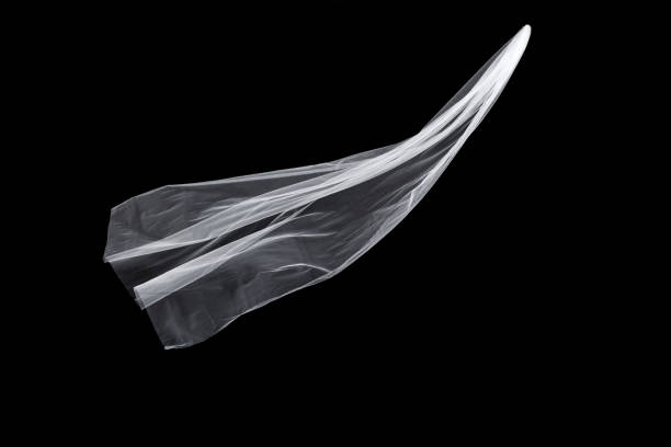 istock wedding white Bridal veil isolated on black background 821637266