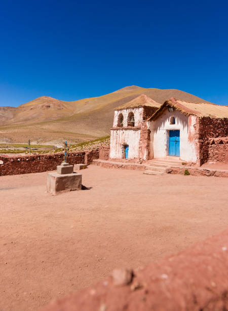 istock Church in Machuca, Atacama Desert, Chile 821637278
