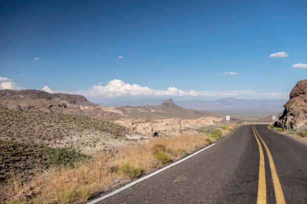 istock Road out of Oatman. 821651608