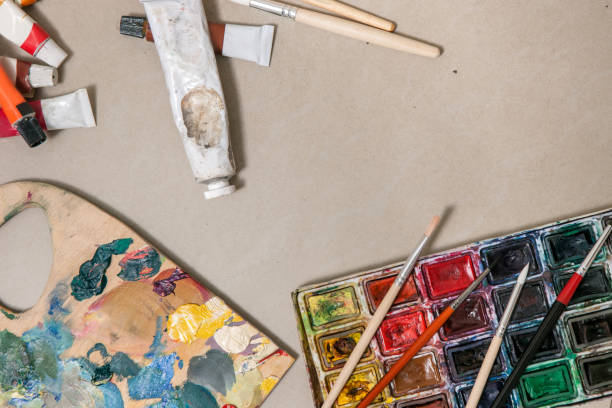istock Artistic set for painting 821662110