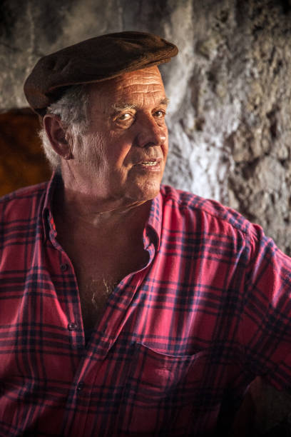 istock Portrait of a Senior Blacksmith Man 821663020